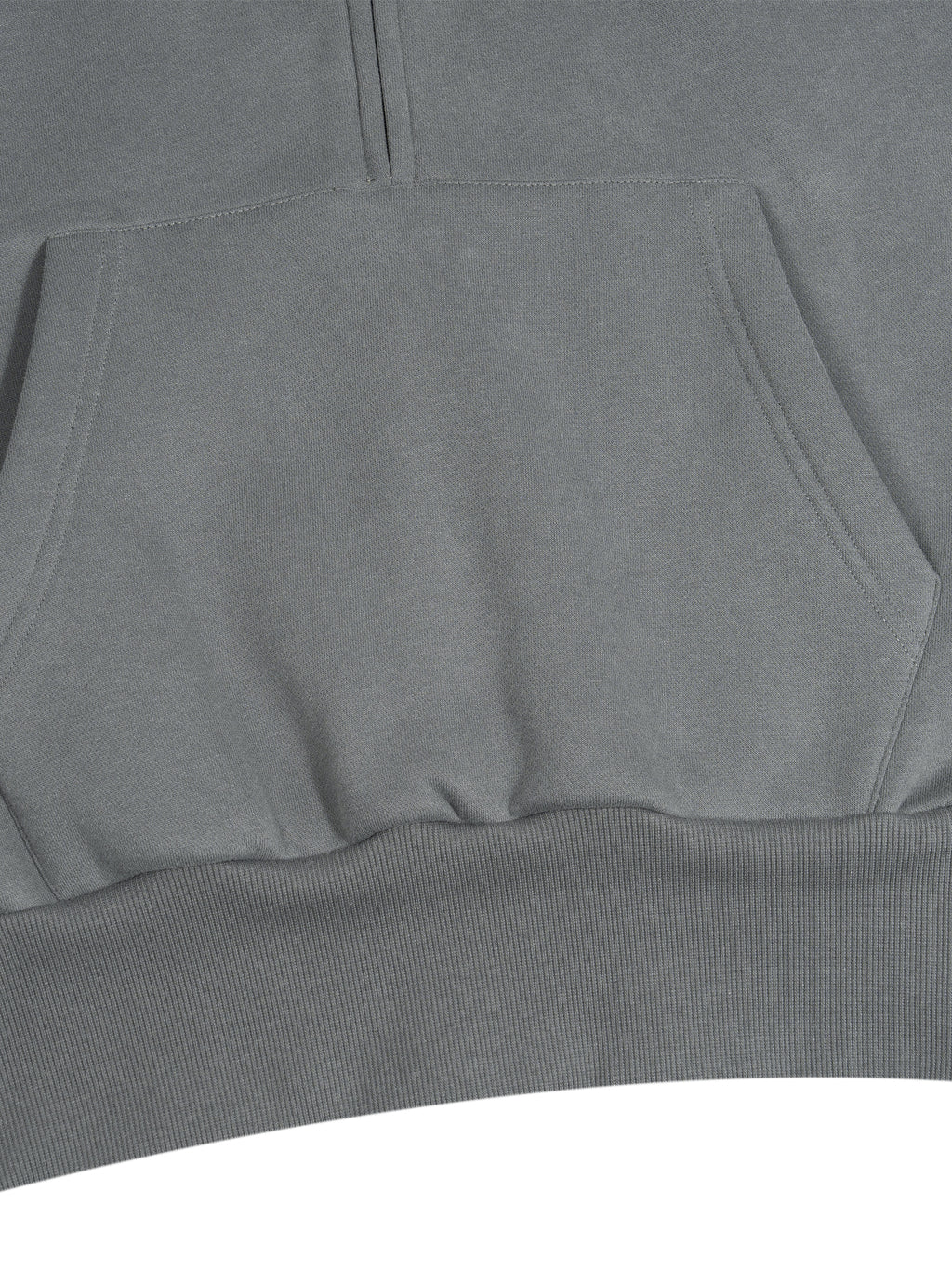 O | colour-block fleece hoodie