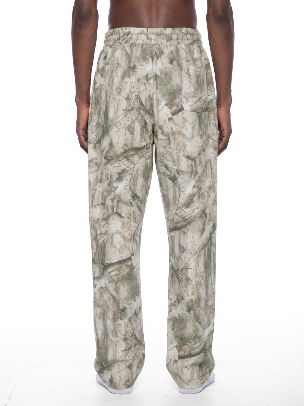O | fleece tree camo sweatpants