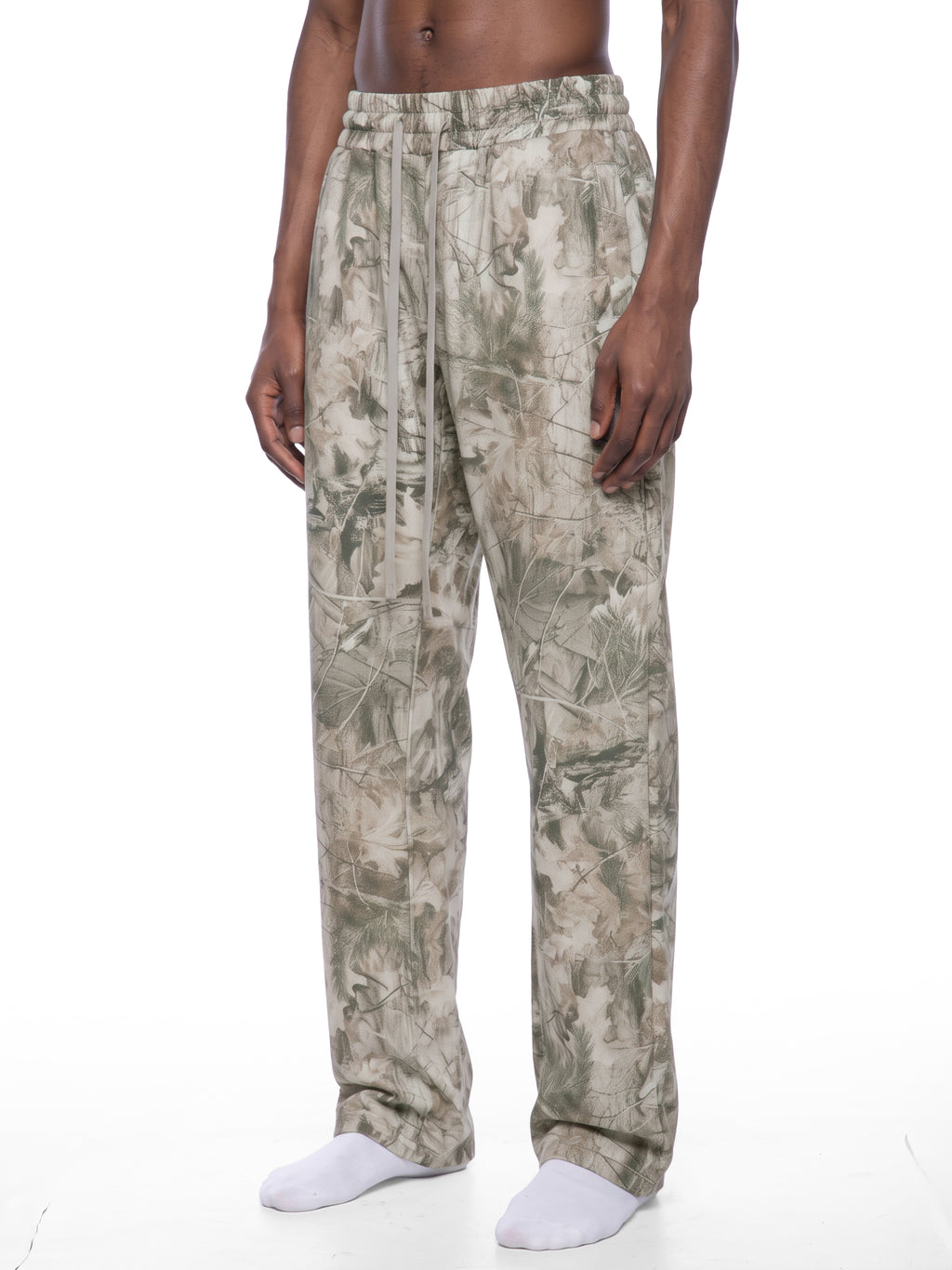O | fleece tree camo sweatpants