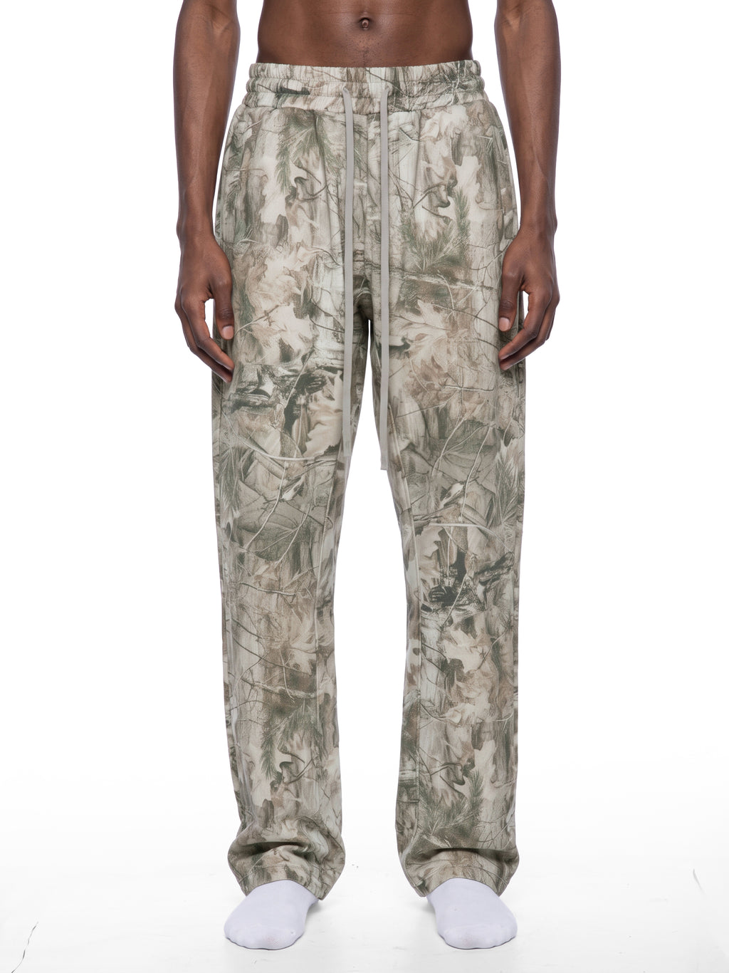 O | fleece tree camo sweatpants