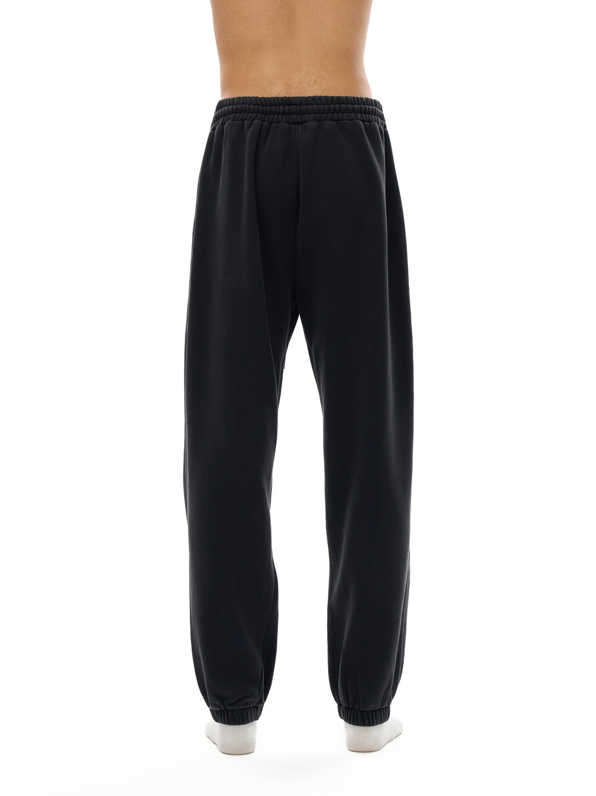 O | fleeced jogger sweatpants