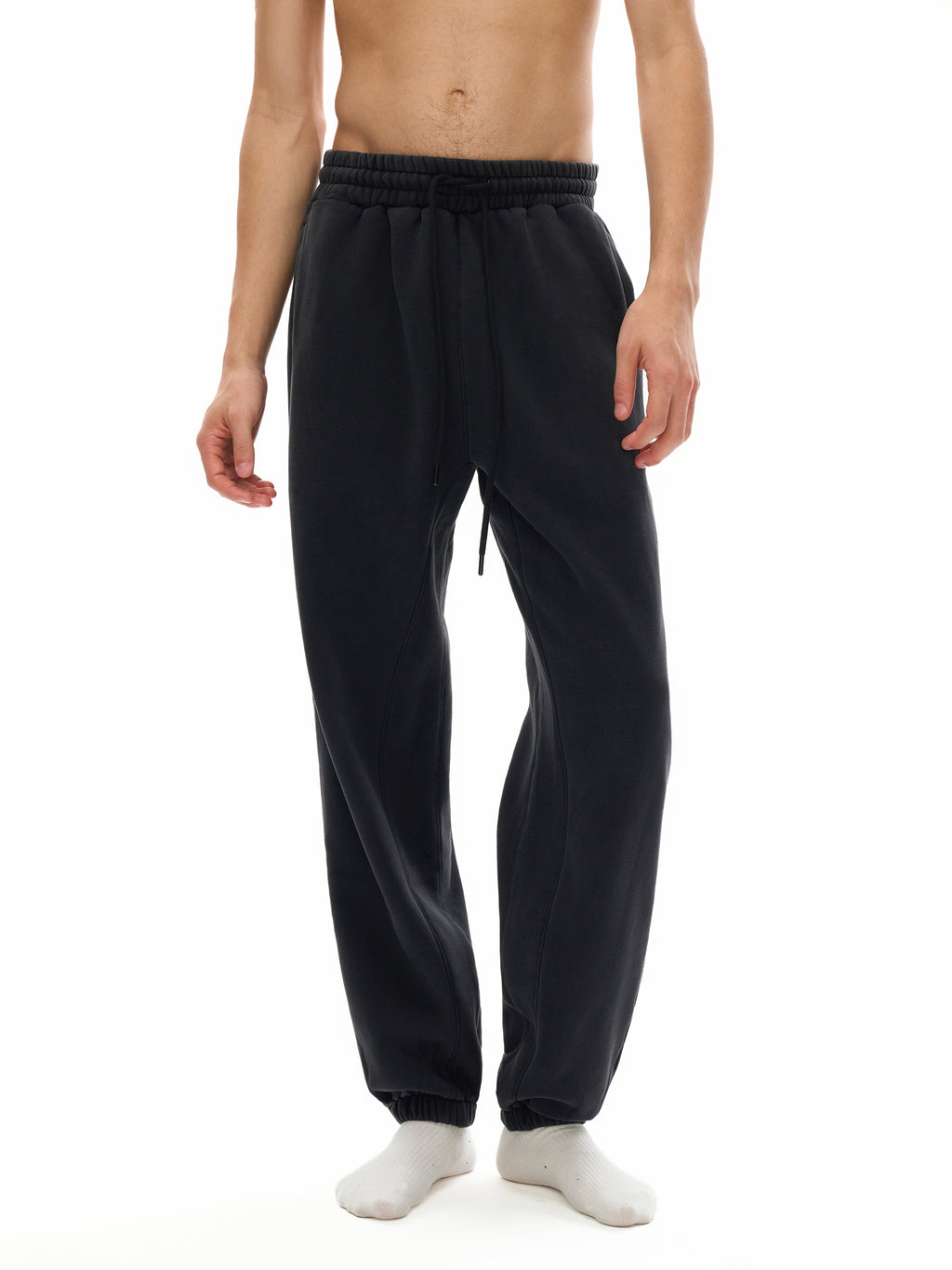 O | fleeced jogger sweatpants