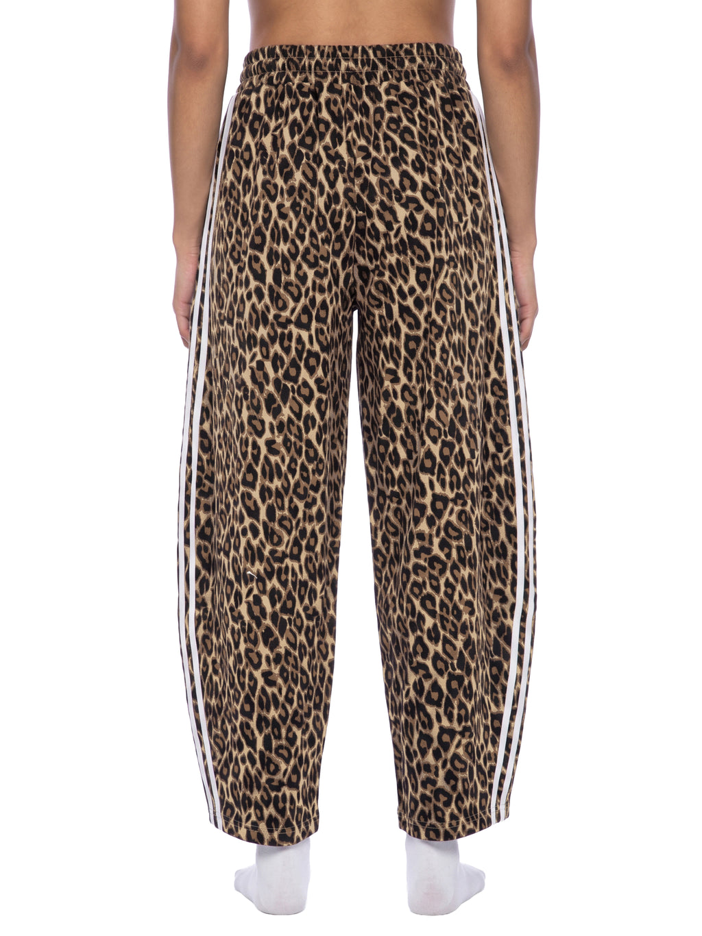 O | leopard barrel leg sweatpants