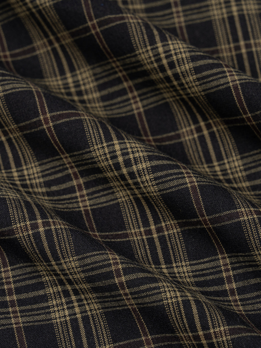 O | plaid full-zip track jacket