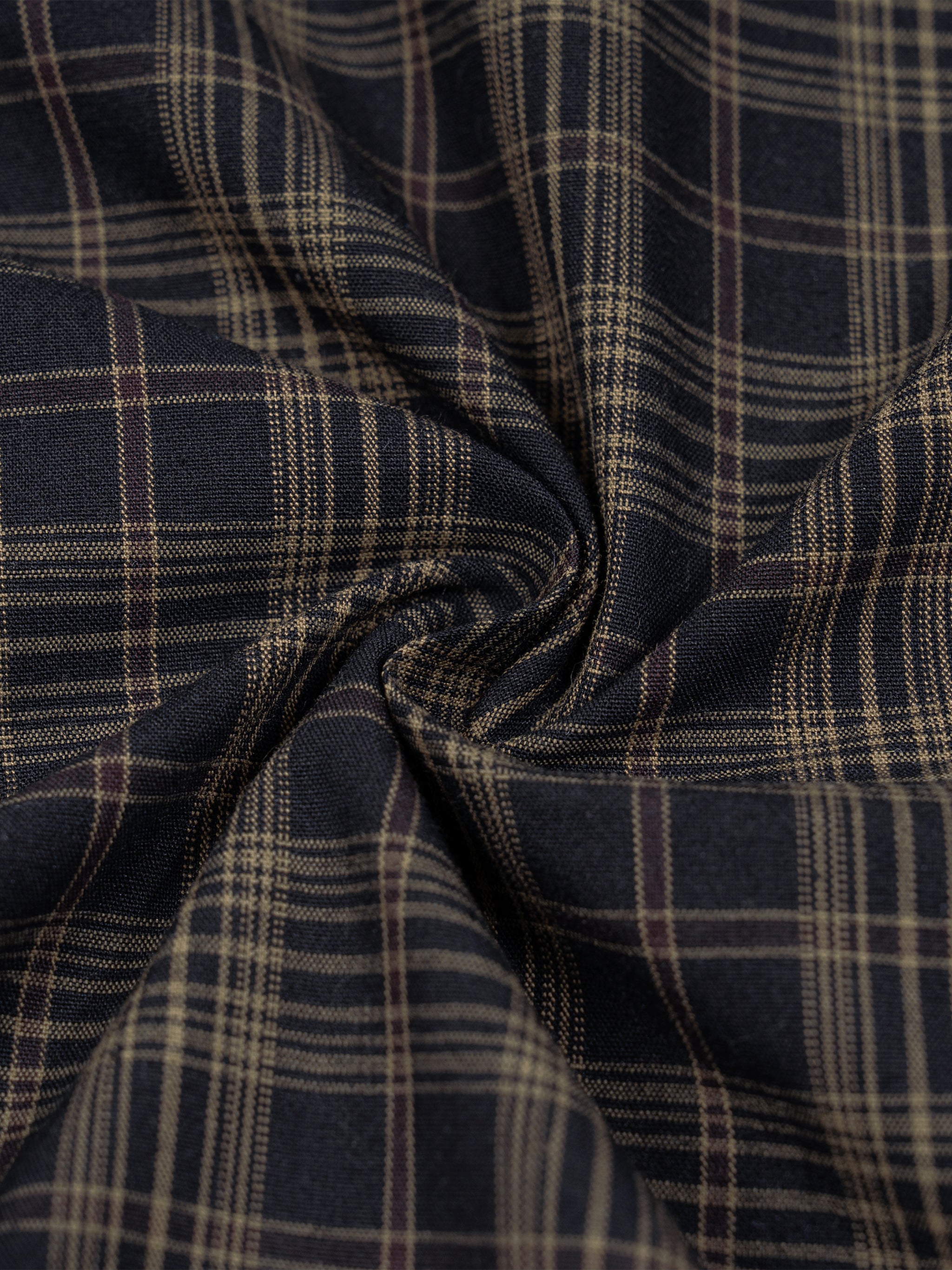O | plaid wide leg pants