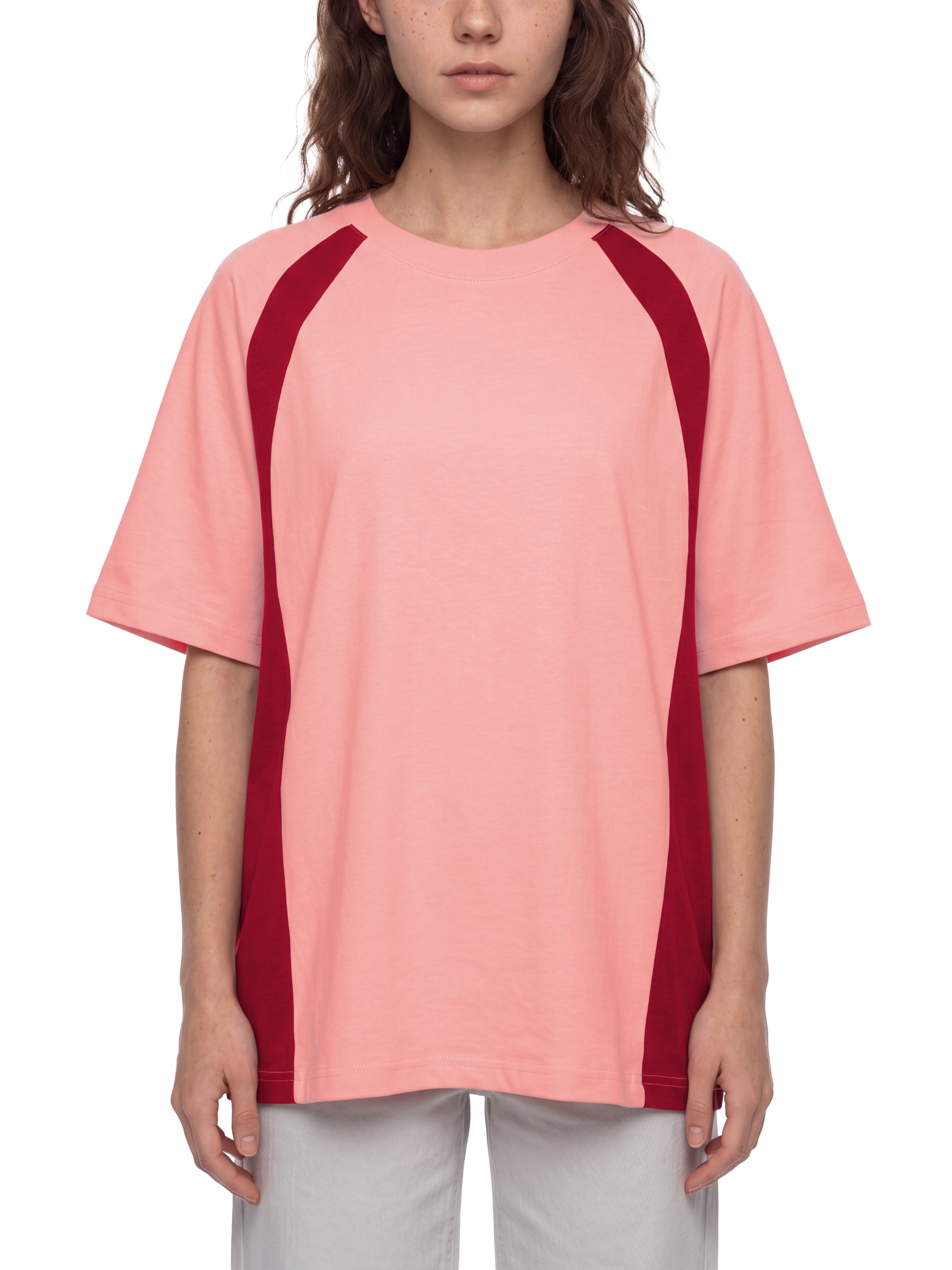 O | raglan colour block t-shirt