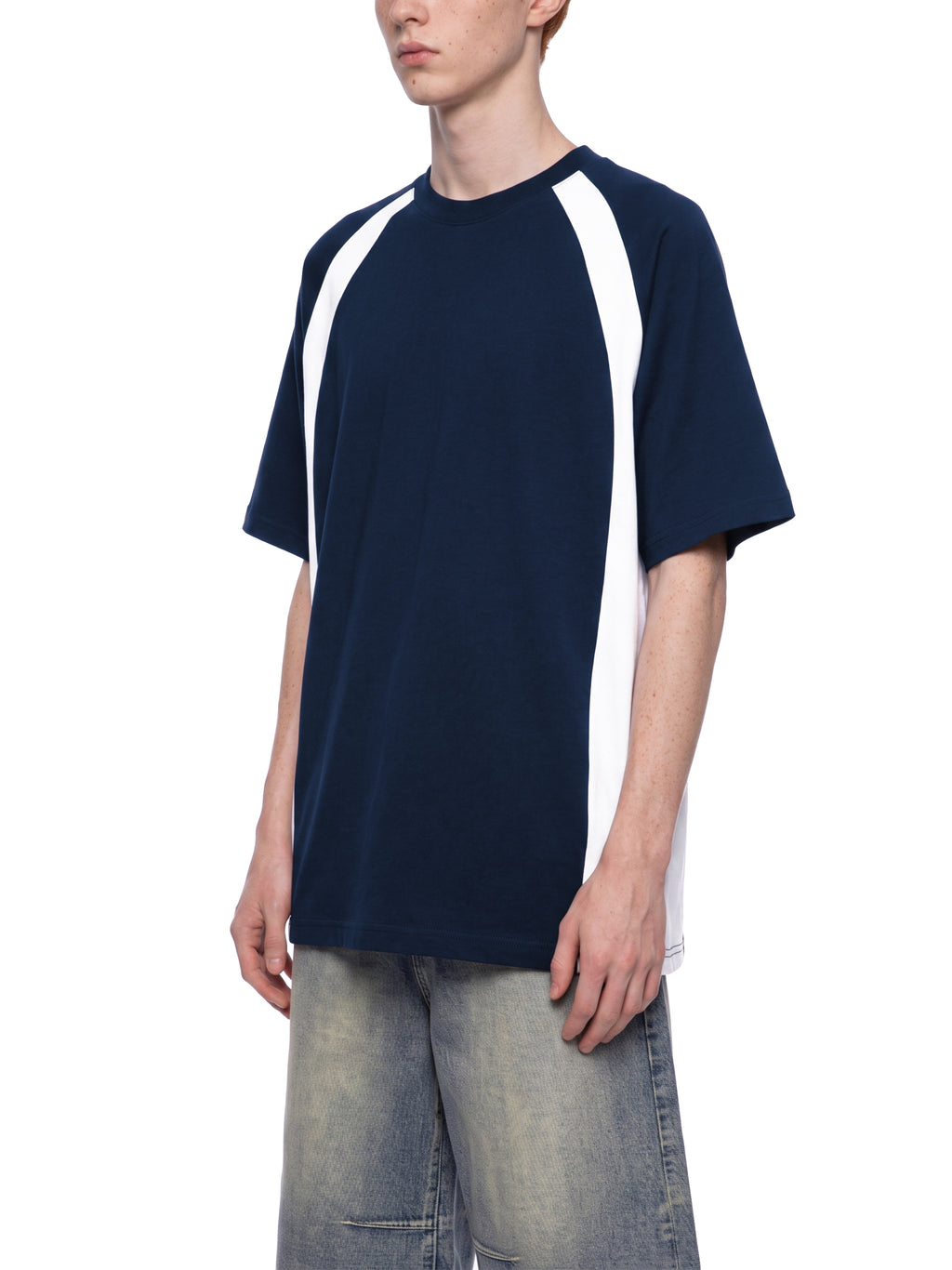O | raglan colour block t-shirt