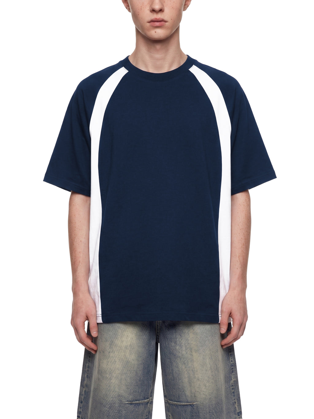 O | raglan colour block t-shirt