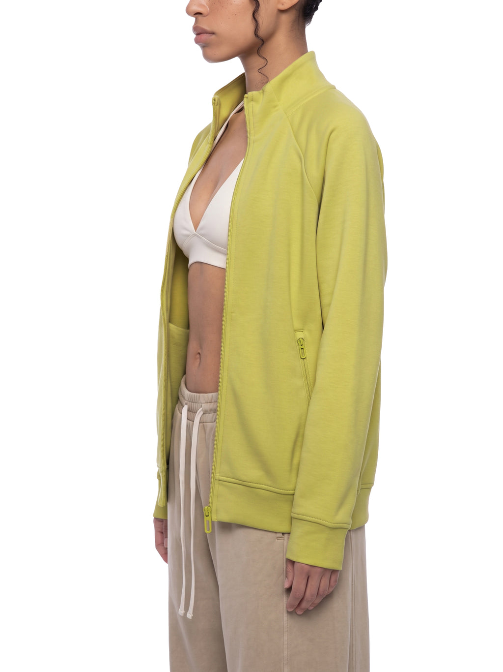 O | stand collar jacket