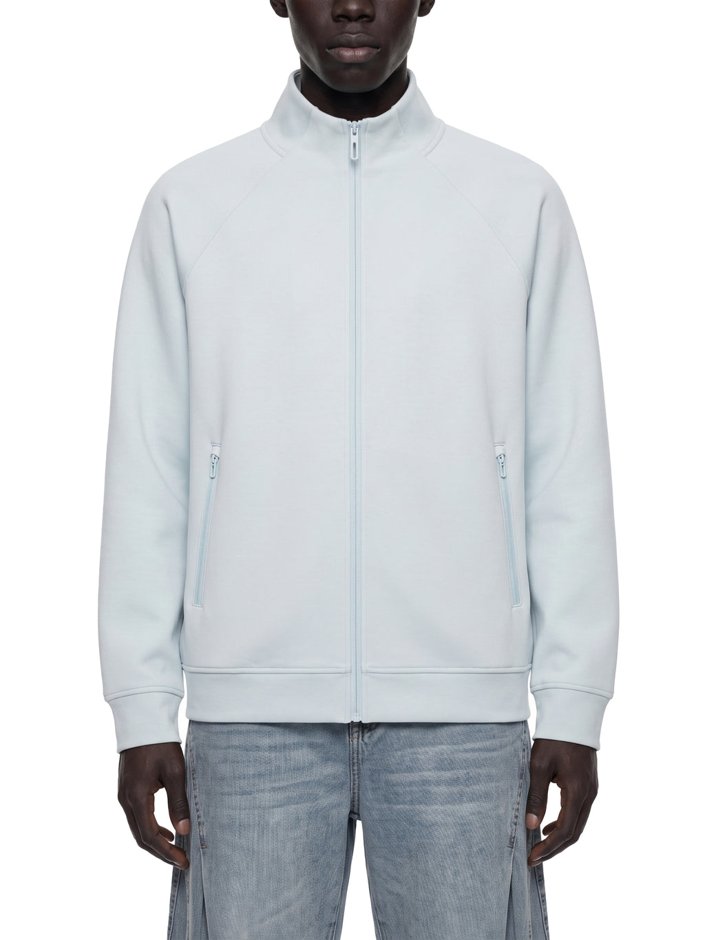 O | stand collar jacket