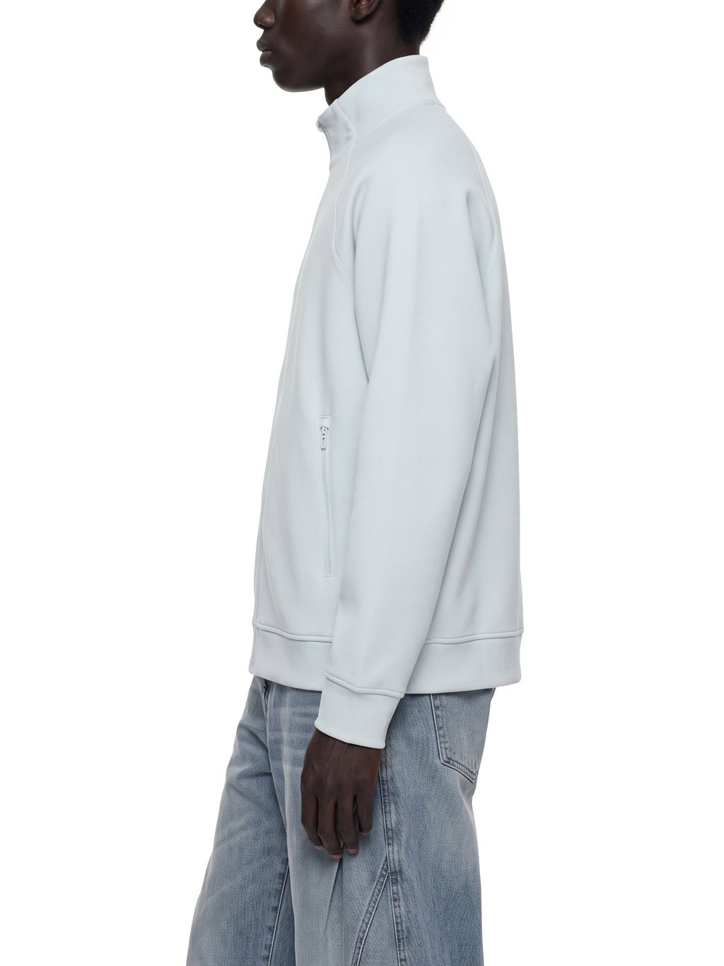 O | stand collar jacket