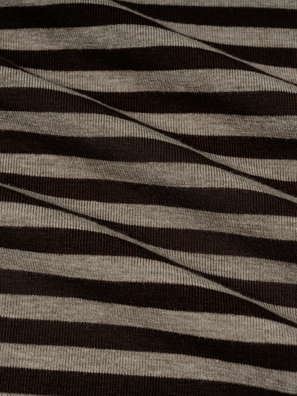O | striped panel boxy long sleeve t-shirt