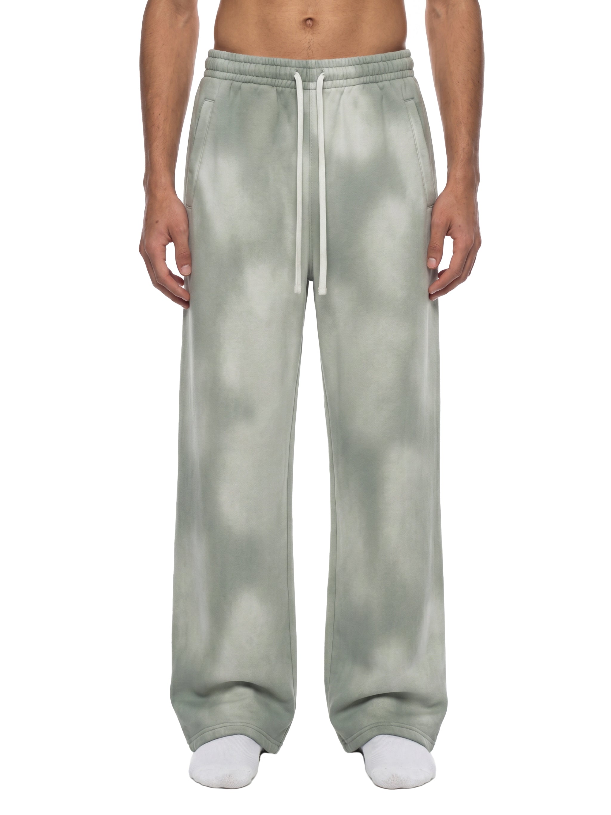 O | sunfade wide leg fleece sweatpants