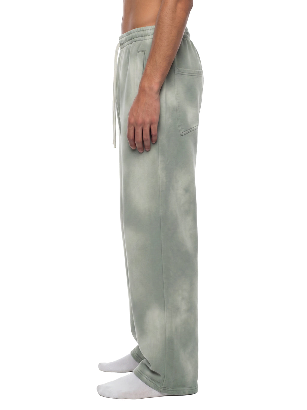 O | sunfade wide leg fleece sweatpants