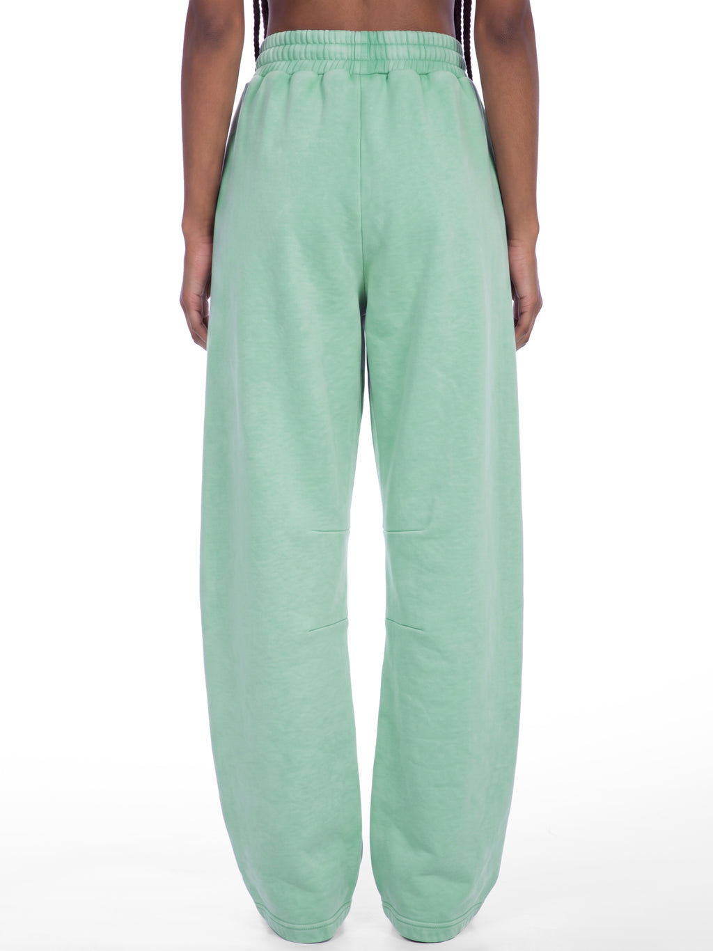 O | vintage wash barrel leg fleece sweatpants