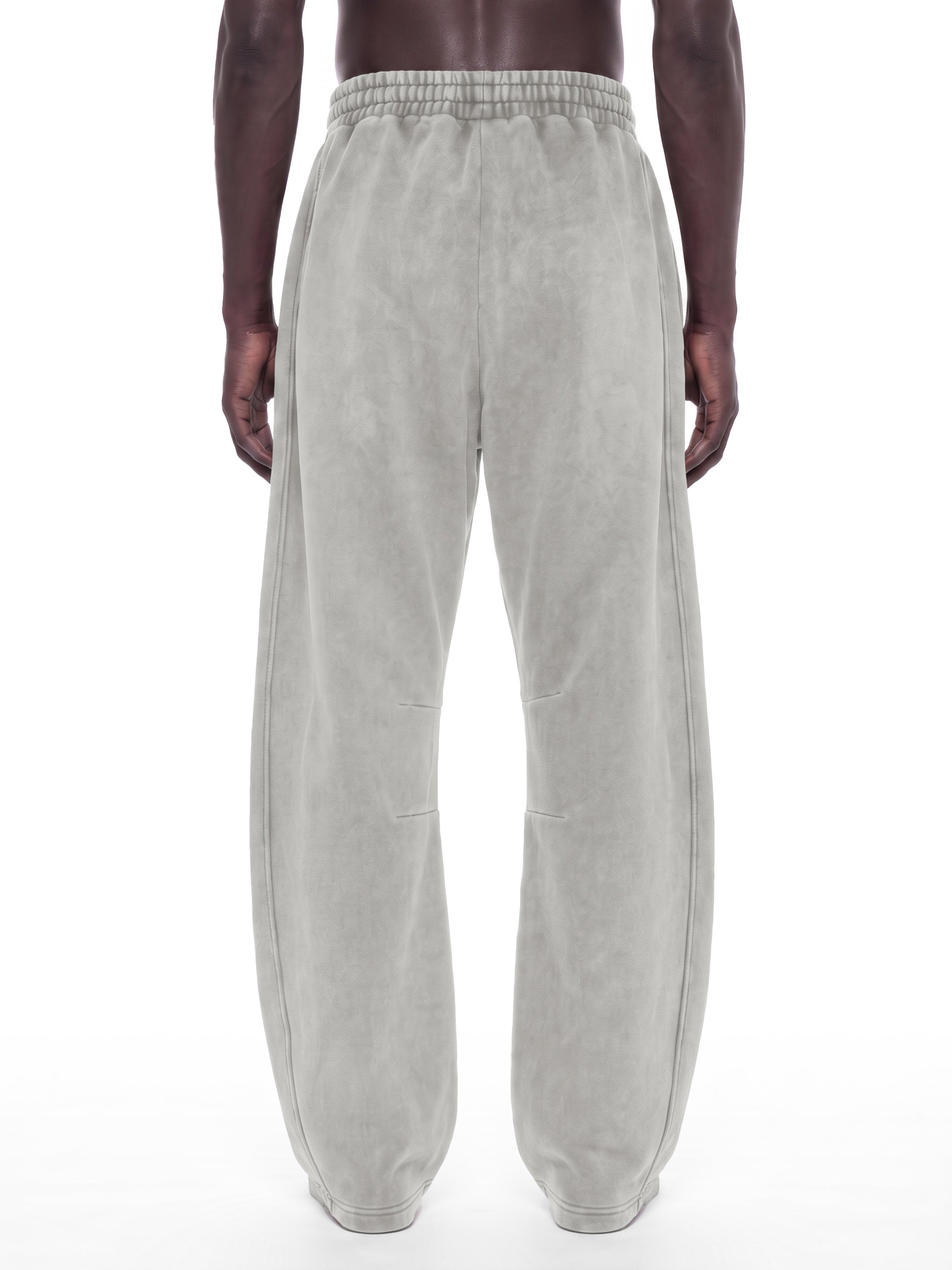 O | vintage wash barrel leg fleece sweatpants