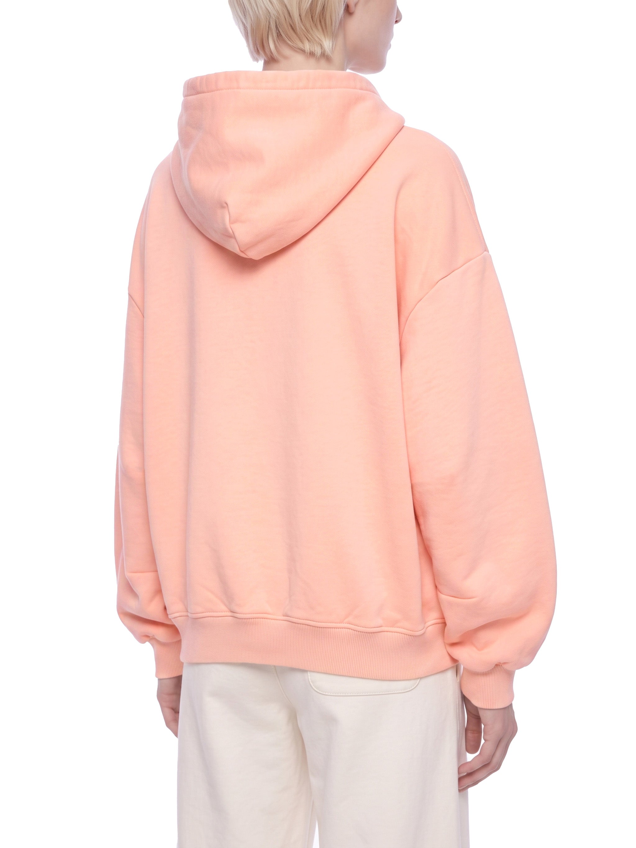 O | vintage wash boxy fleece hoodie | blank