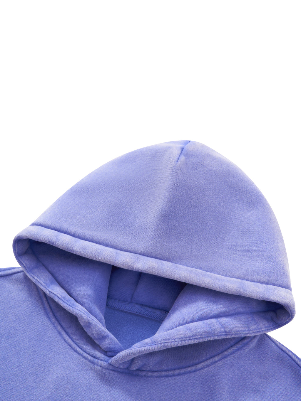 O | vintage wash boxy fleece hoodie | blank