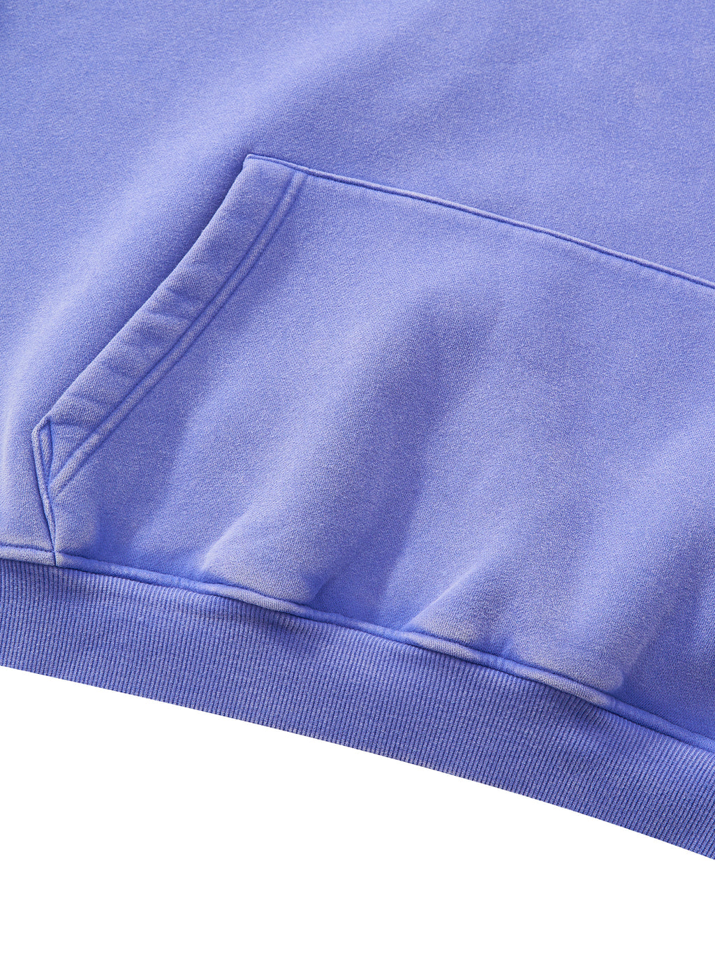 O | vintage wash boxy fleece hoodie | blank