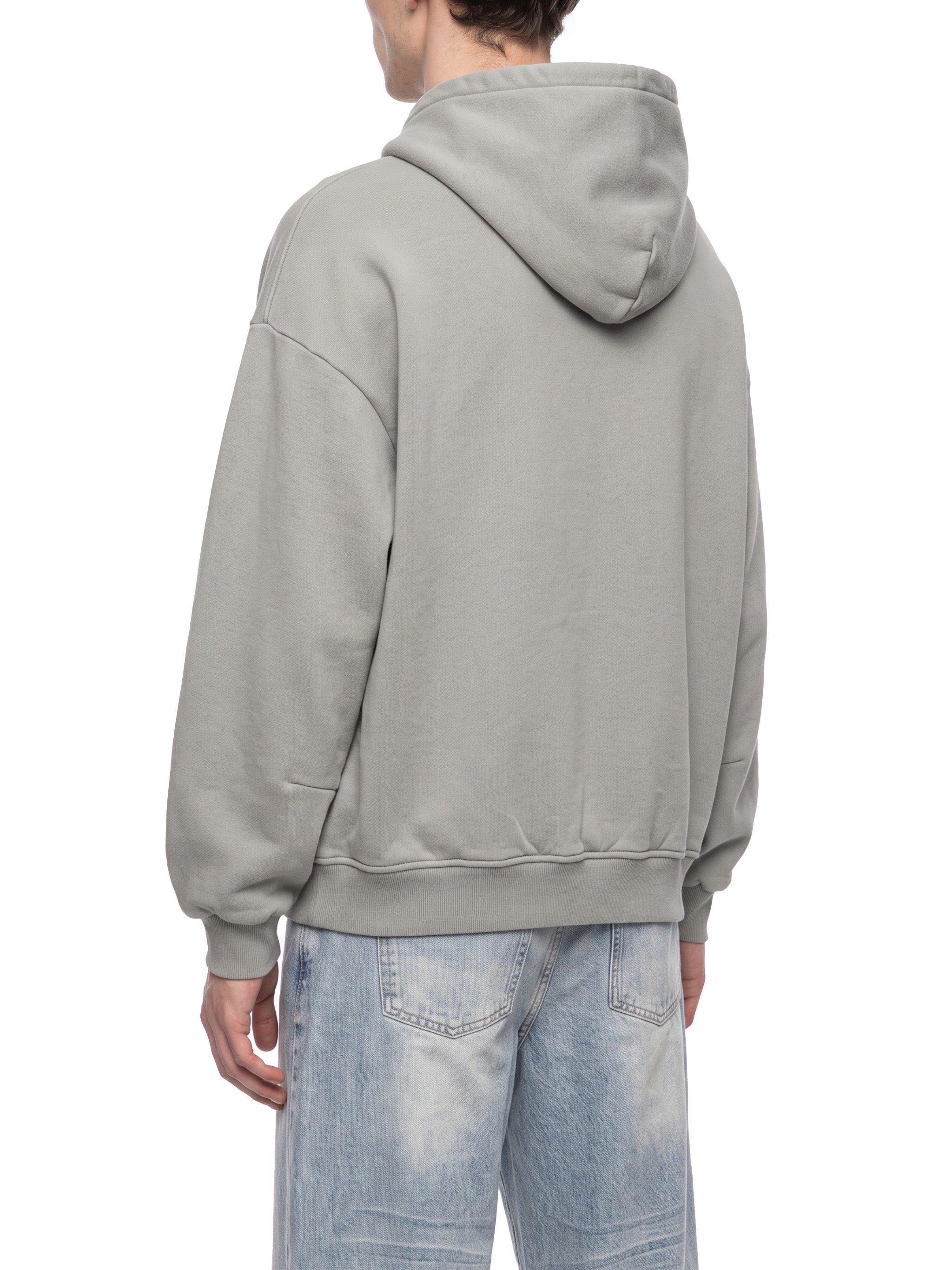 O | vintage wash boxy fleece hoodie | blank