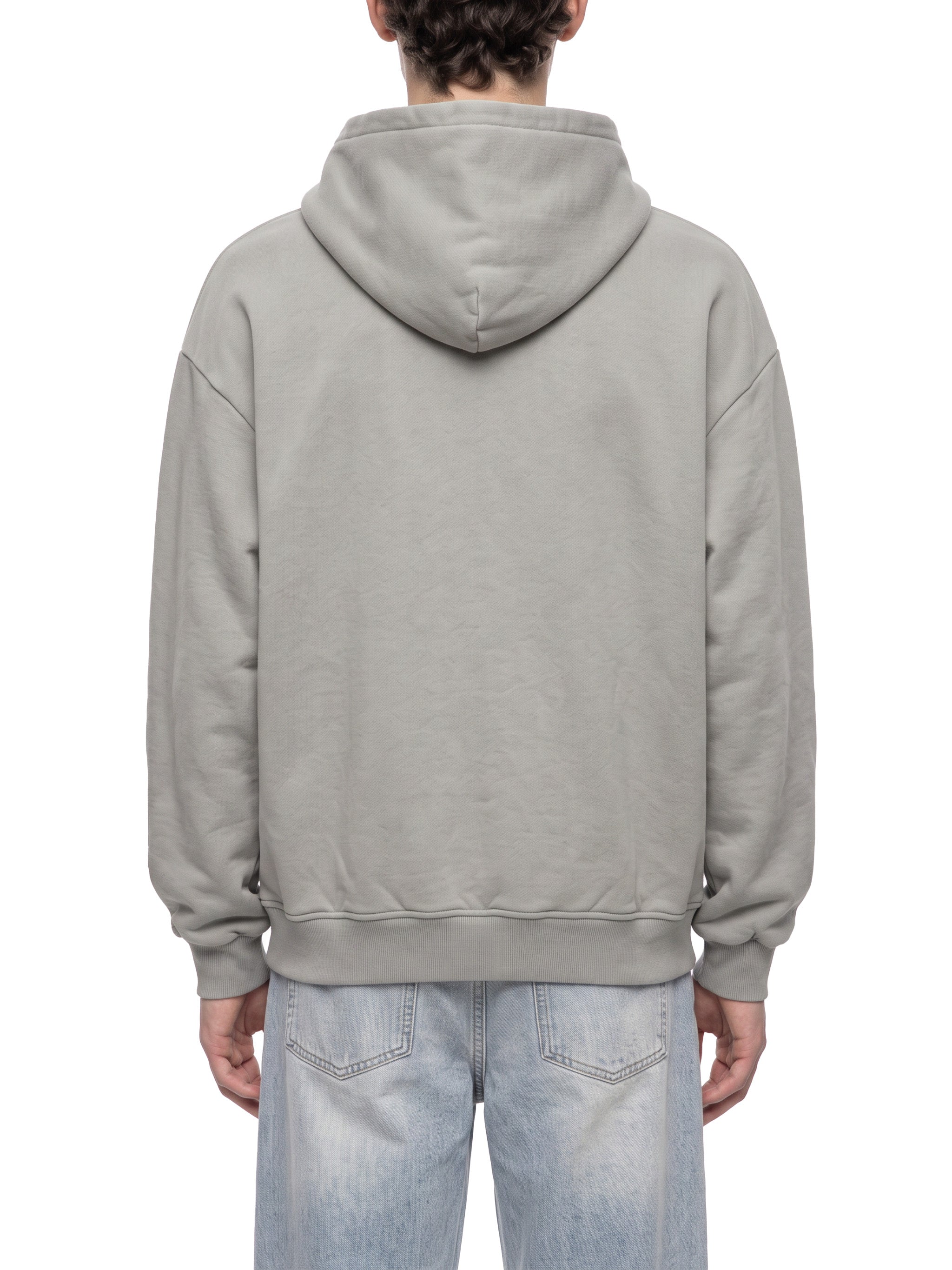 O | vintage wash boxy fleece hoodie | blank