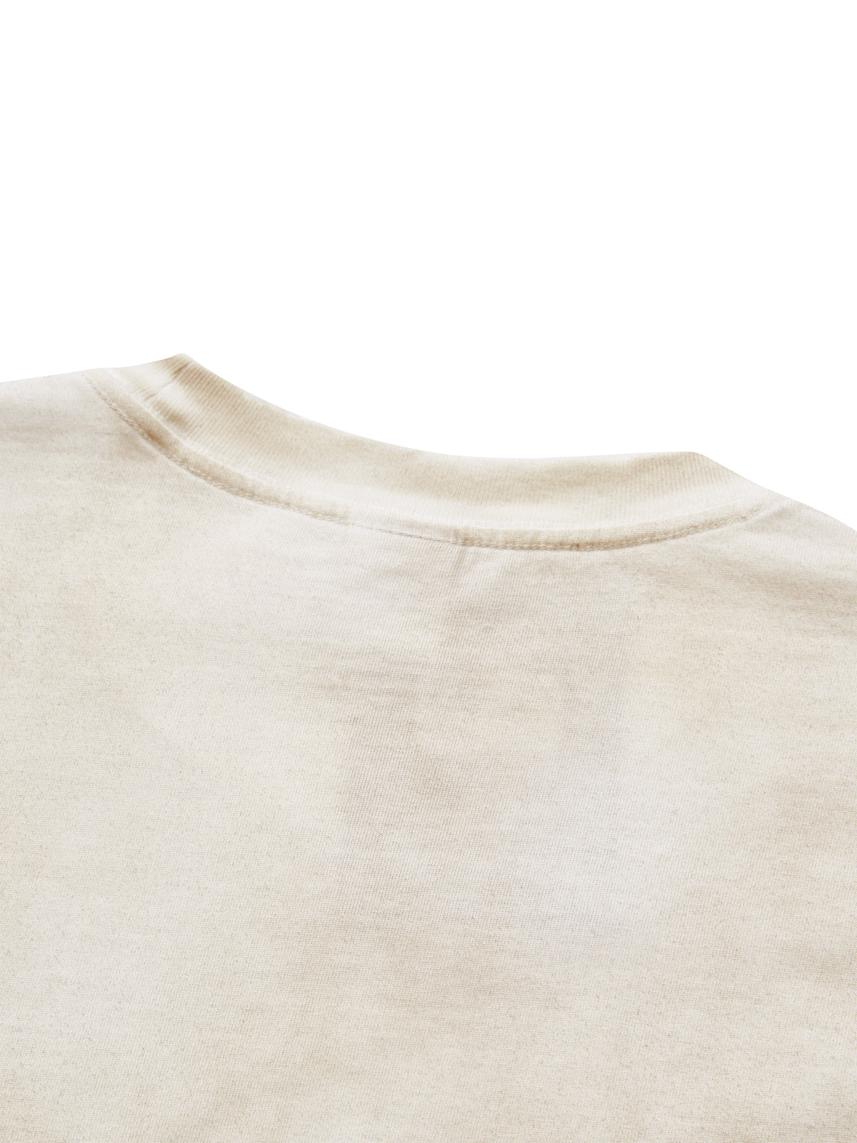 O | vintage wash leopard panelled layer t-shirt