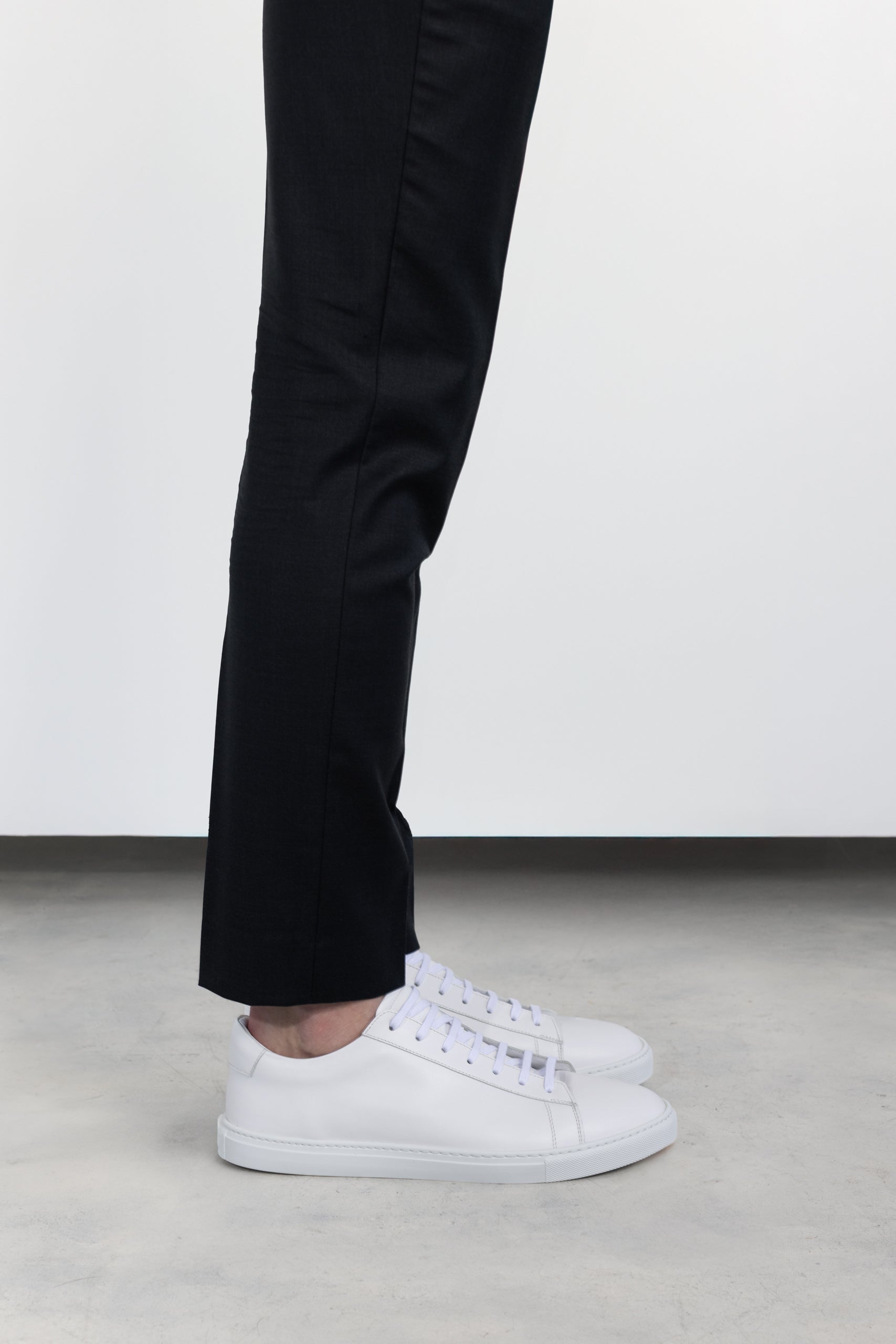 N | off white calfskin città sneaker