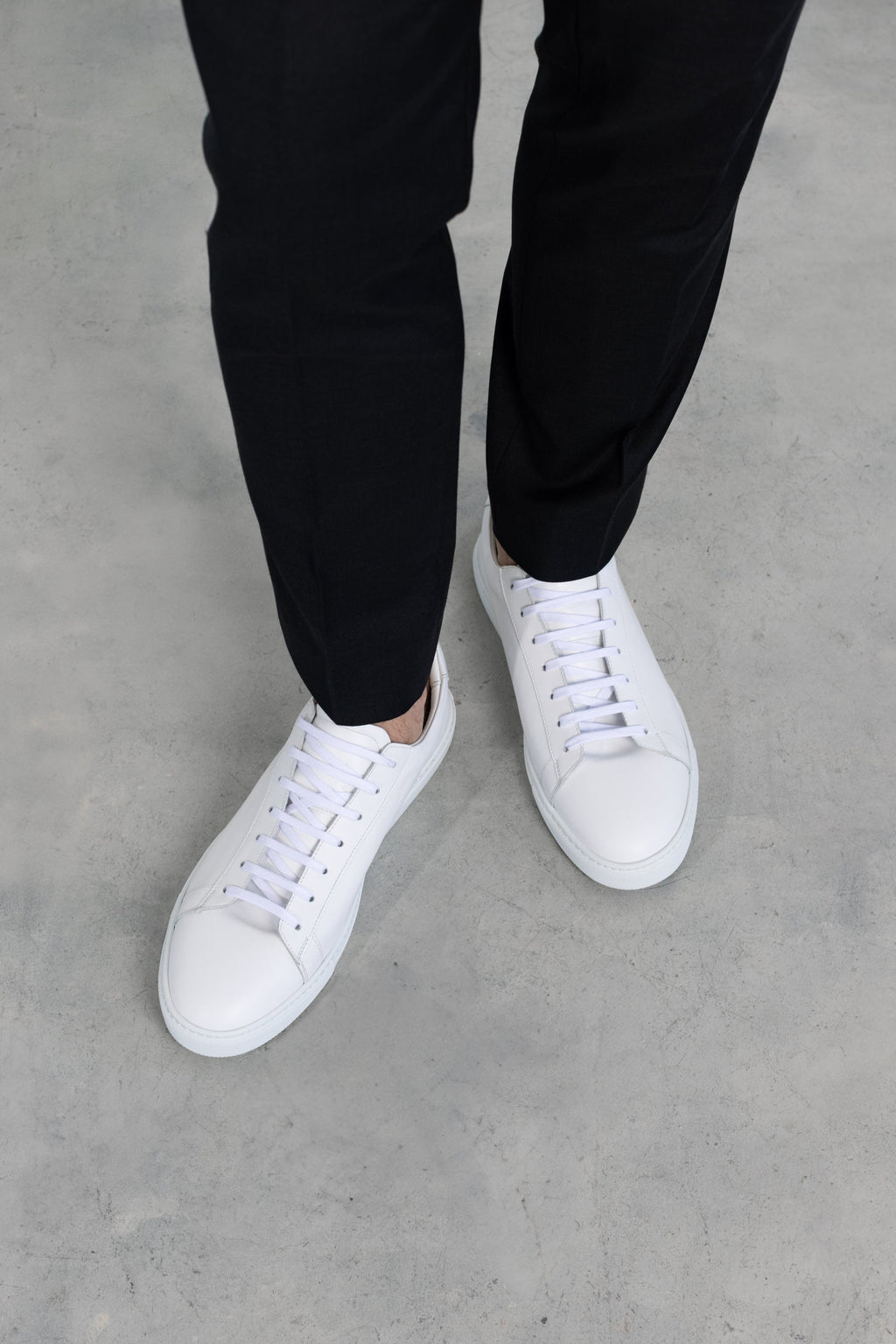 N | off white calfskin città sneaker