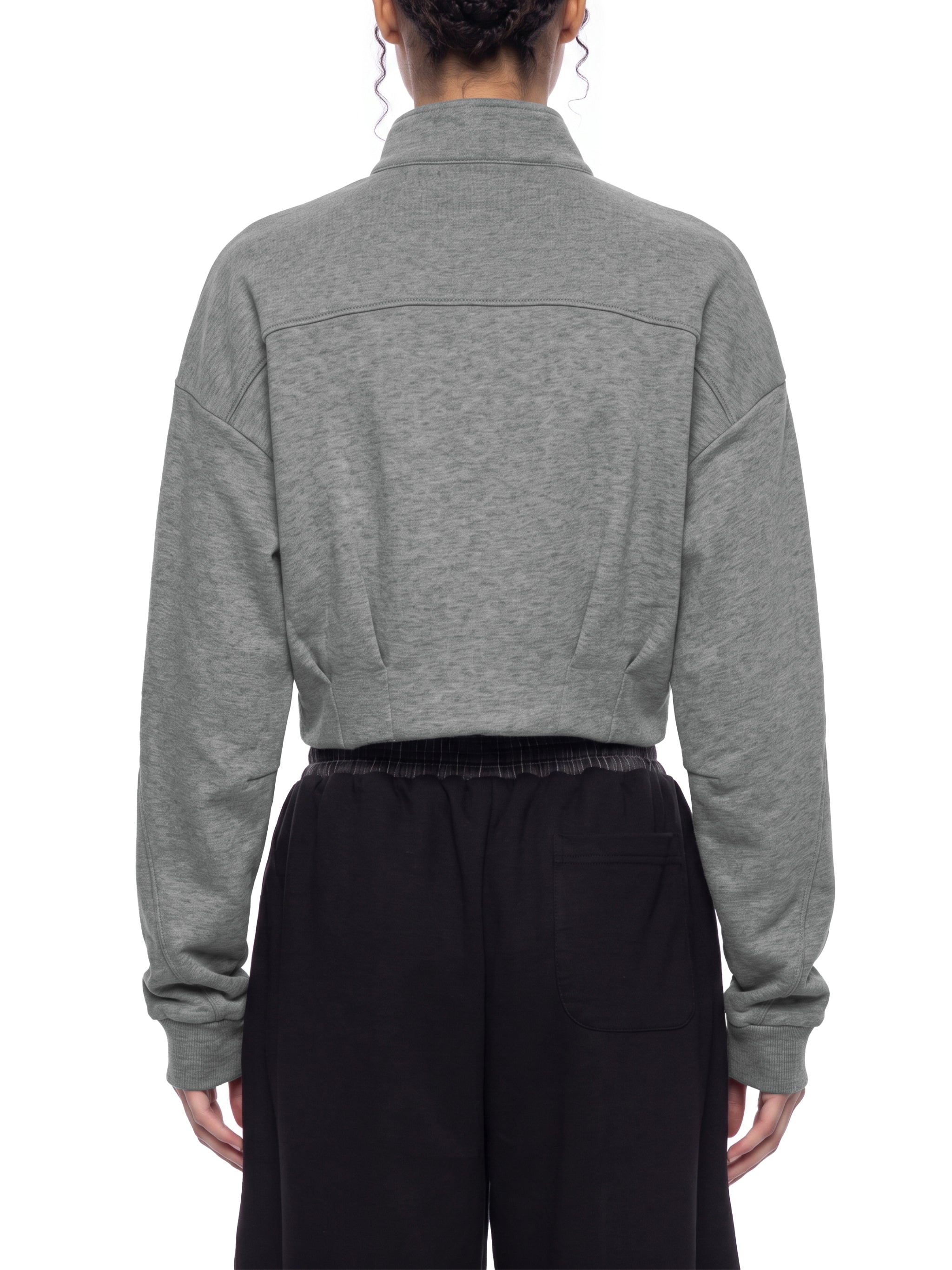 W | button-front jacket