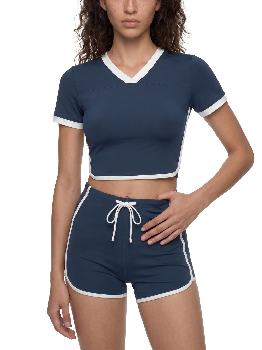 W | colour block performance t-shirt