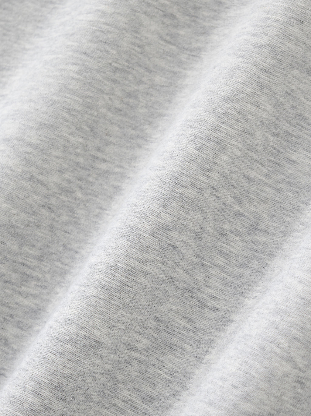 W | essential fleece mock-neck crew sweatshirt