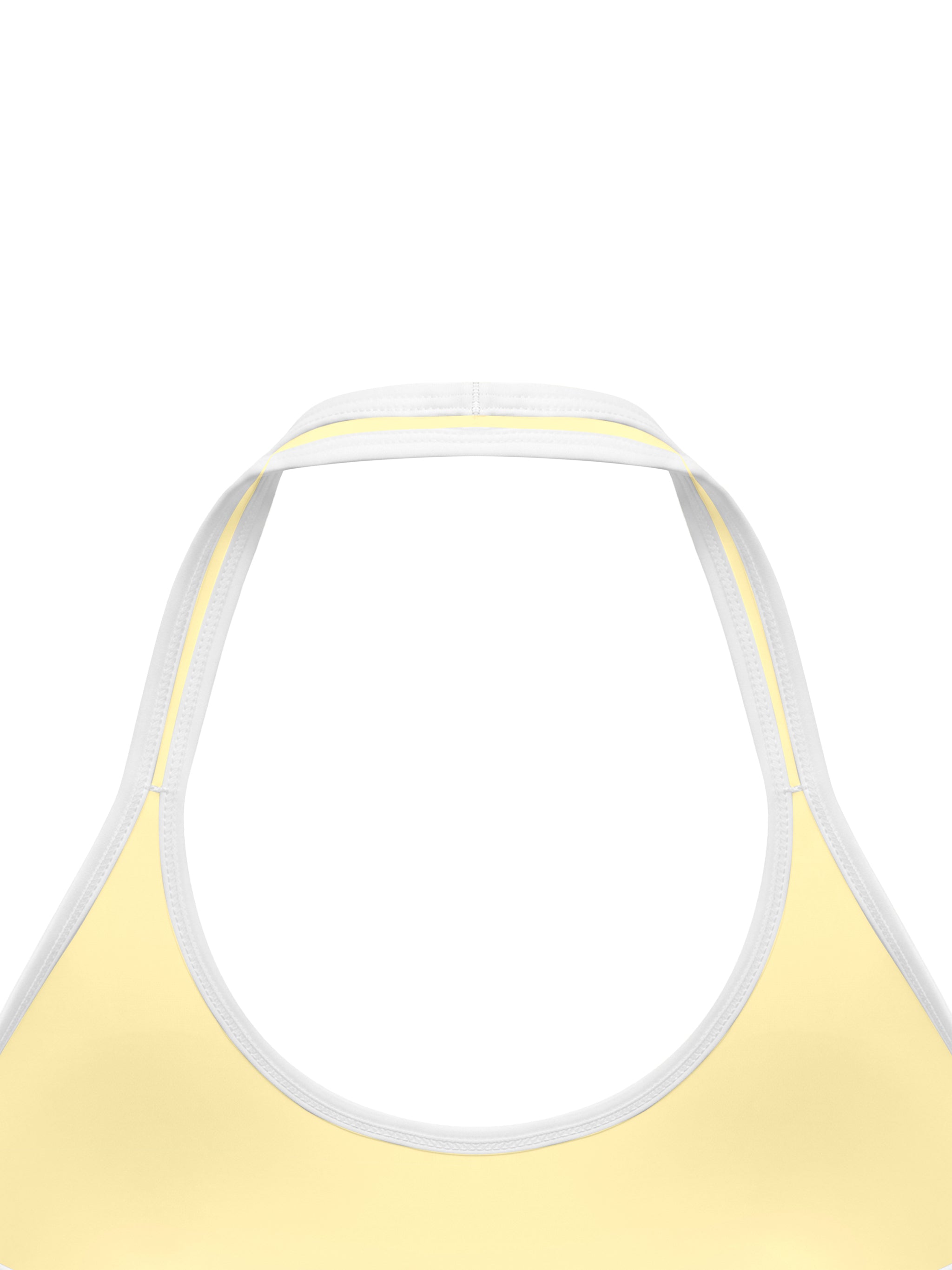 W | halter colour block yoga sports bra
