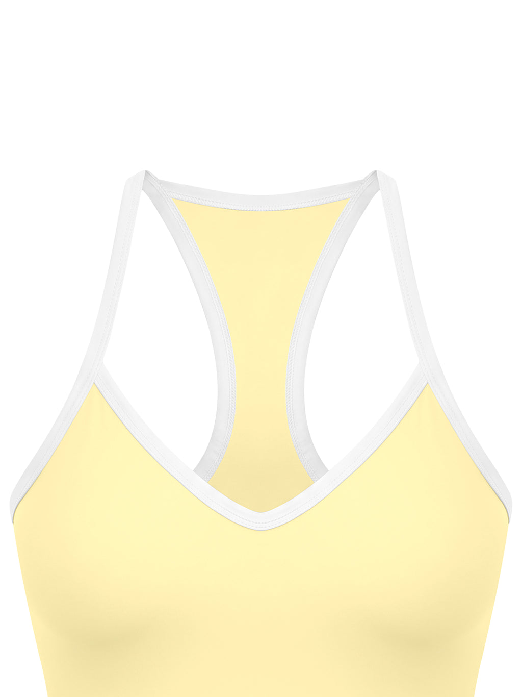 W | colour block yoga tank top