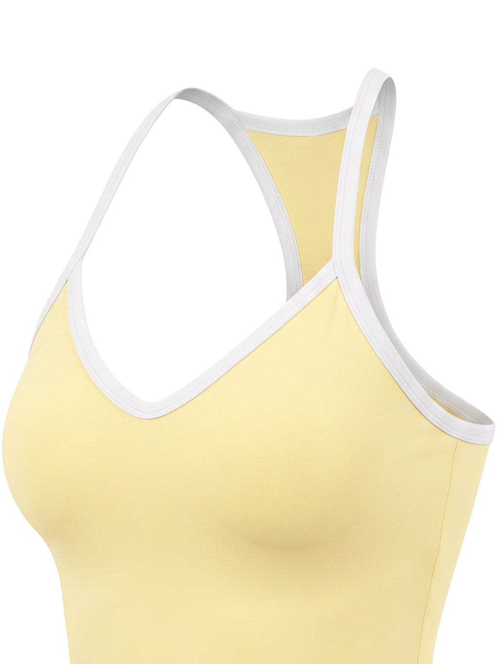 W | colour block yoga tank top
