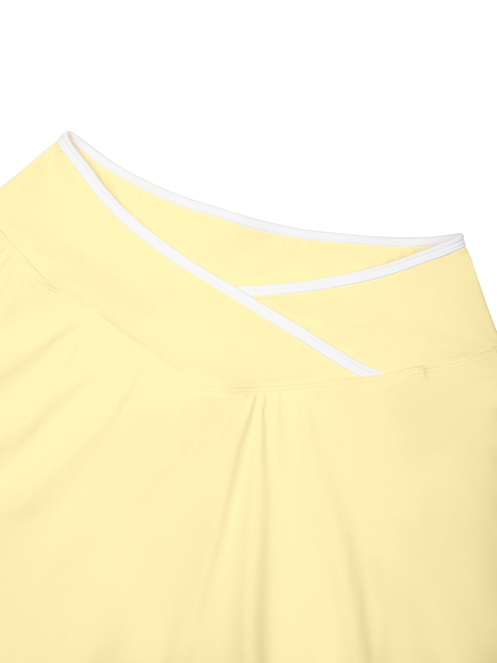 W | colour block a-line skirt
