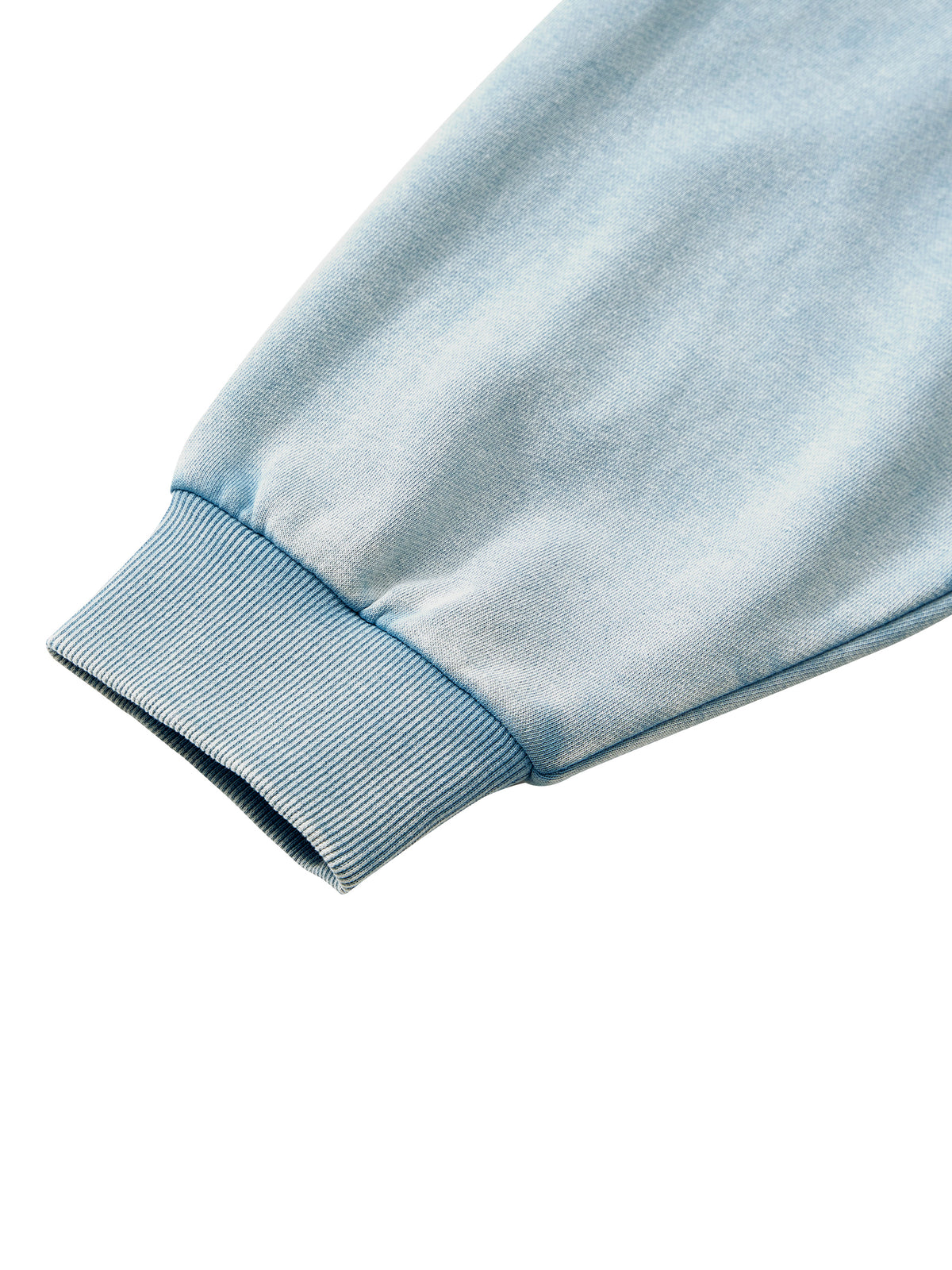 W | mineral wash full-zip hoodie