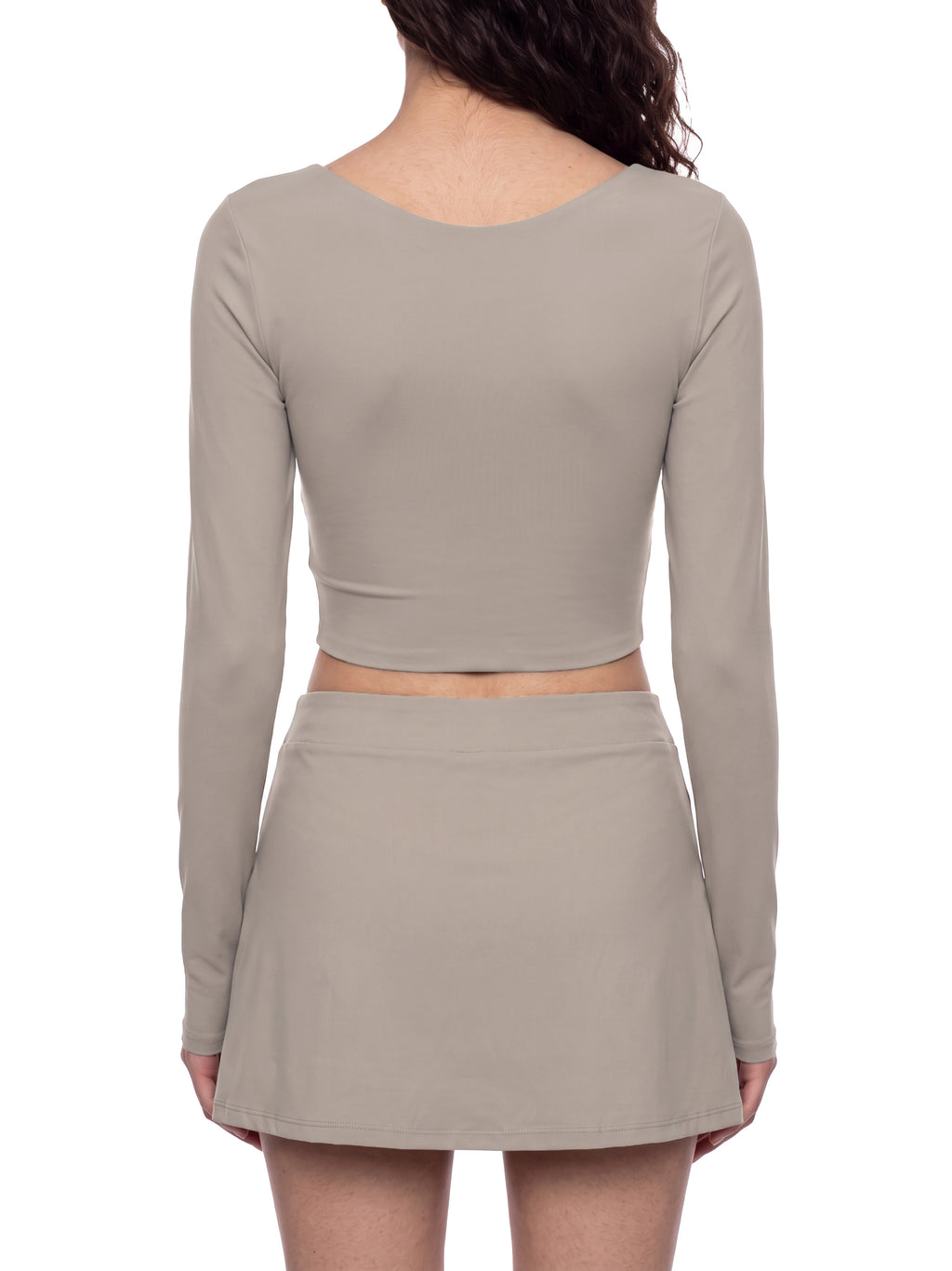 W | panelled yoga long sleeve t-shirt