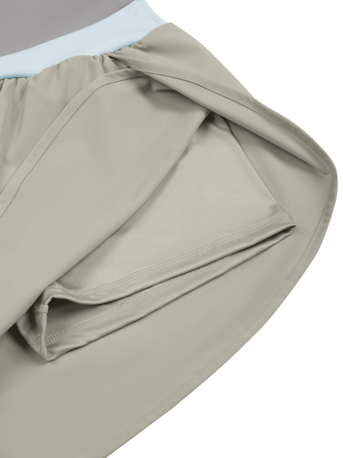W | panelled yoga shorts