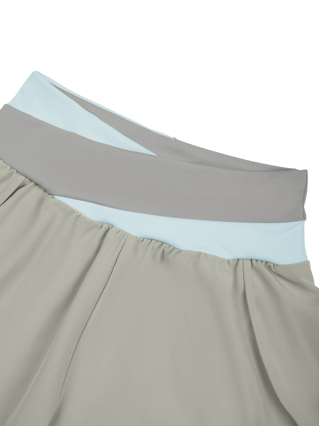 W | panelled yoga shorts