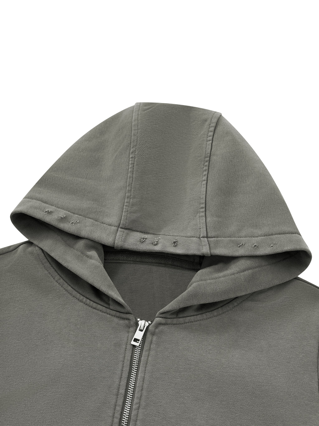 W | vintage wash full zip hoodie