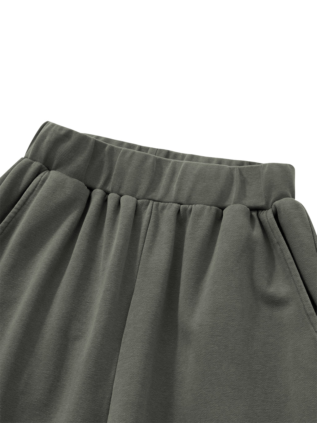 W | vintage wash ruched sweatpants