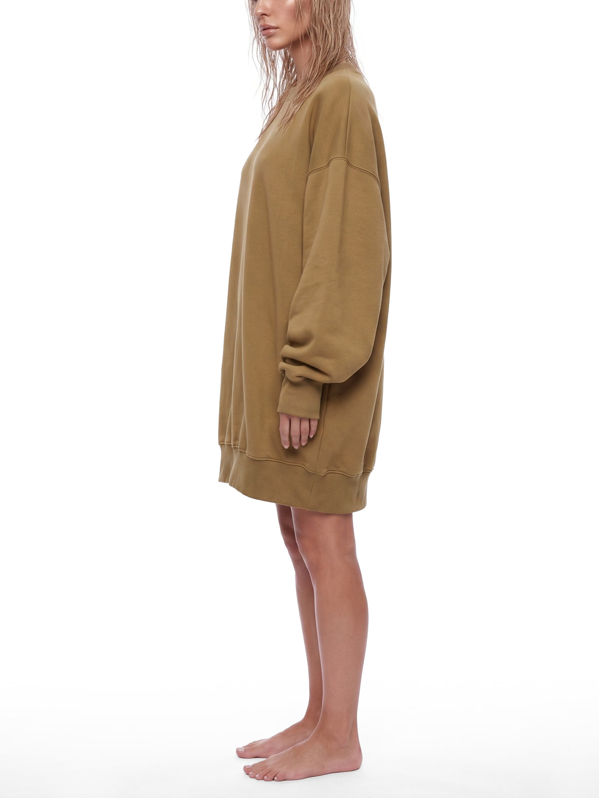 W | vintage wash sweatshirt dress