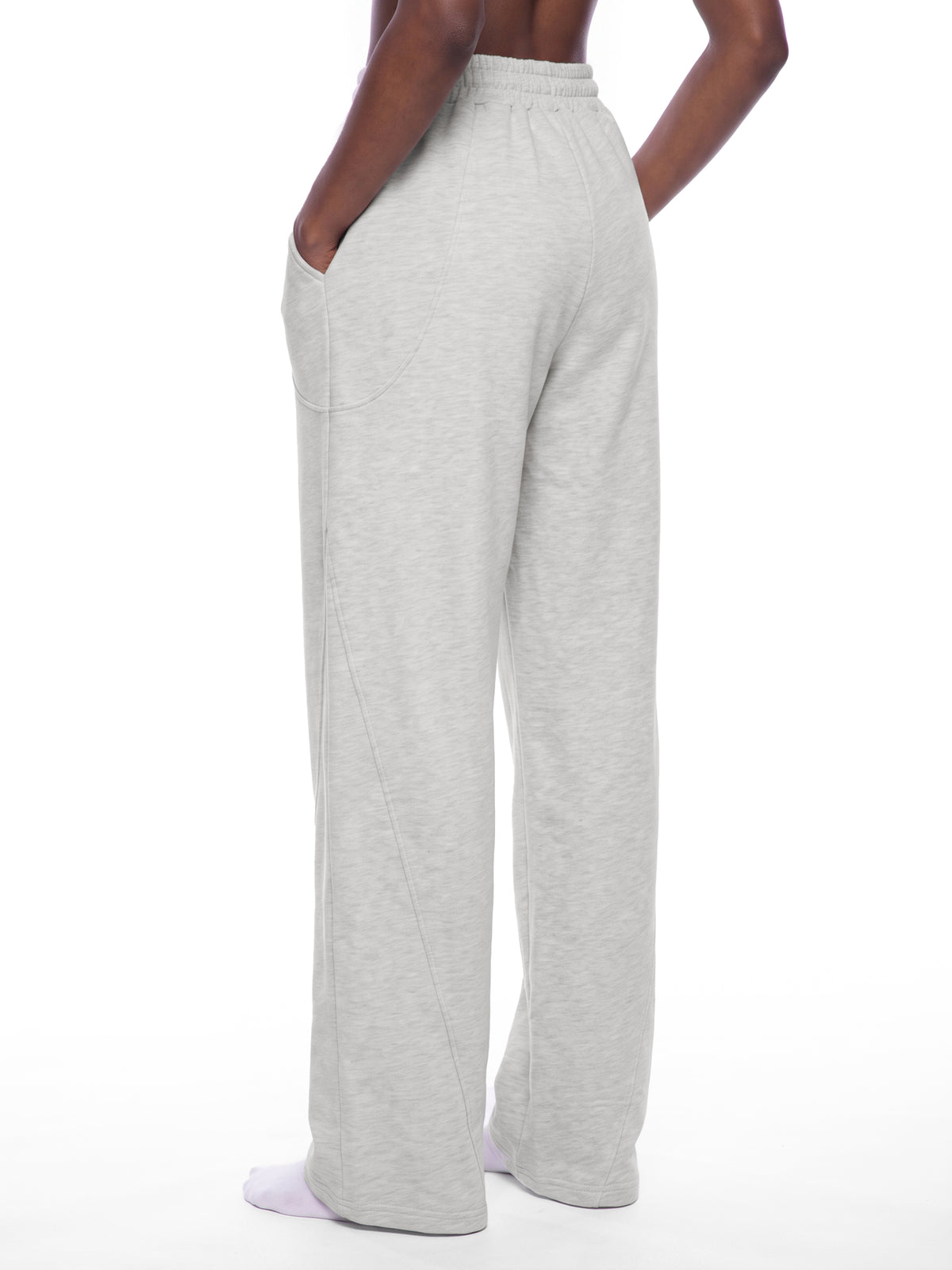 W | wide-leg sweatpants