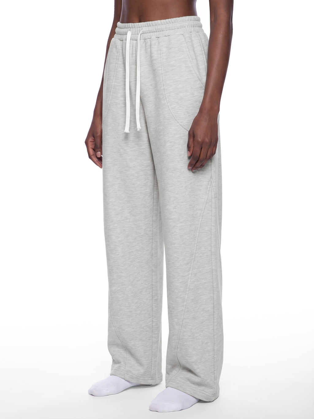 W | wide-leg sweatpants