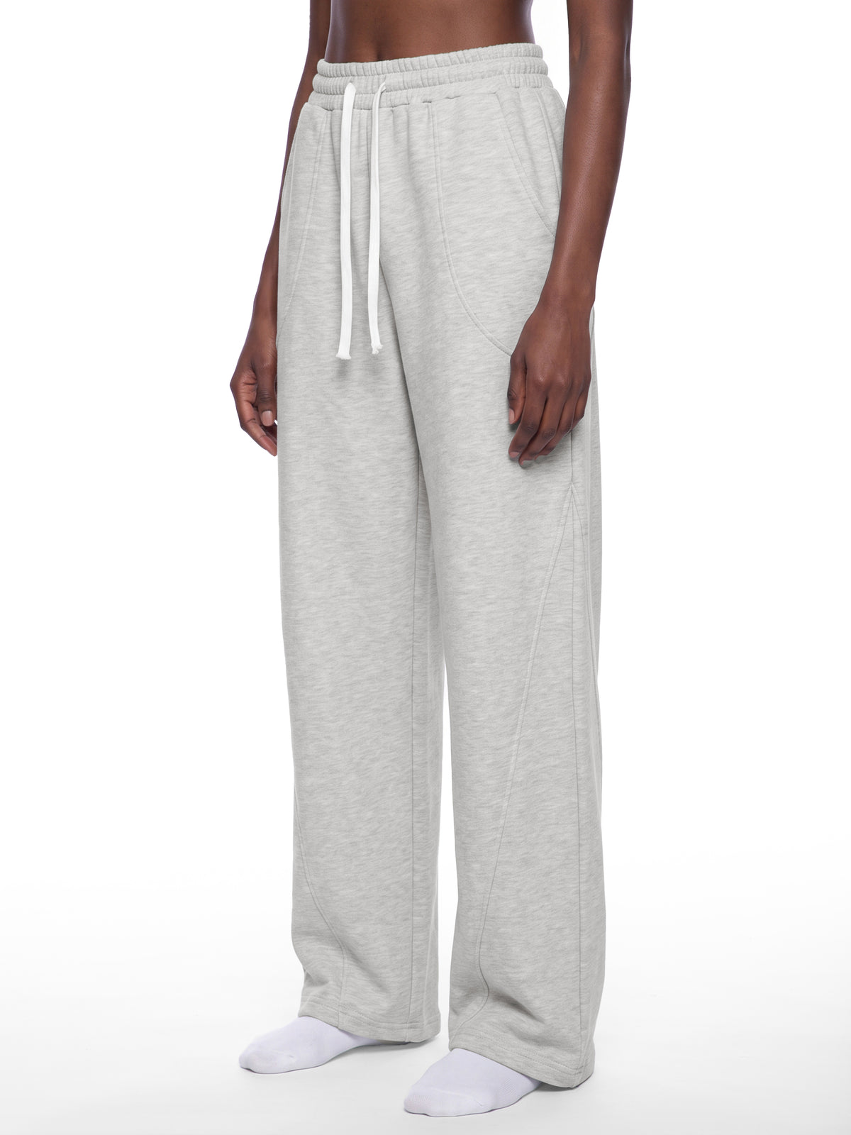W | wide-leg sweatpants