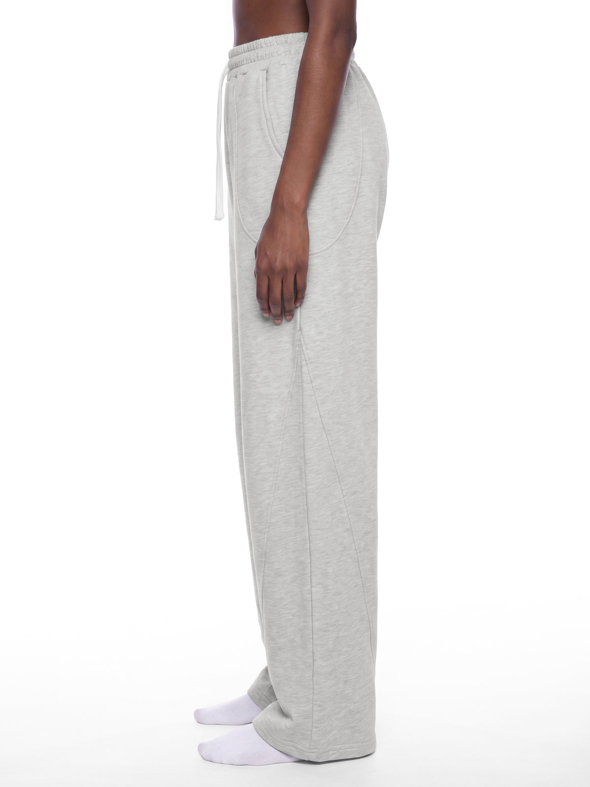W | wide-leg sweatpants