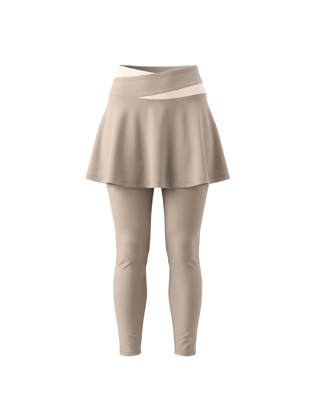 W | yoga panelled skorts
