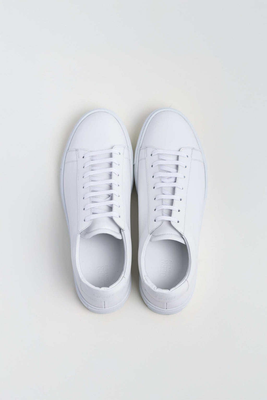 N | white calfskin città sneaker