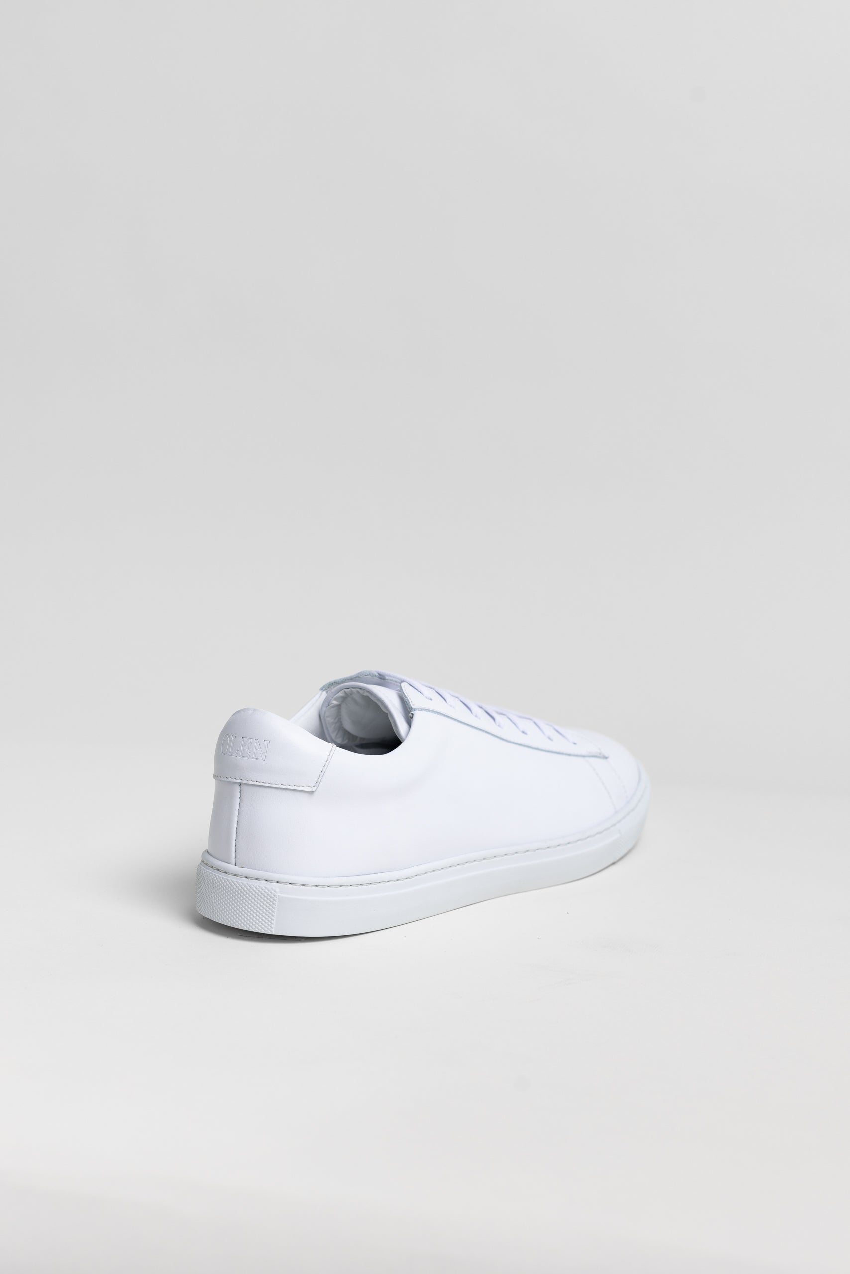 N | white calfskin città sneaker