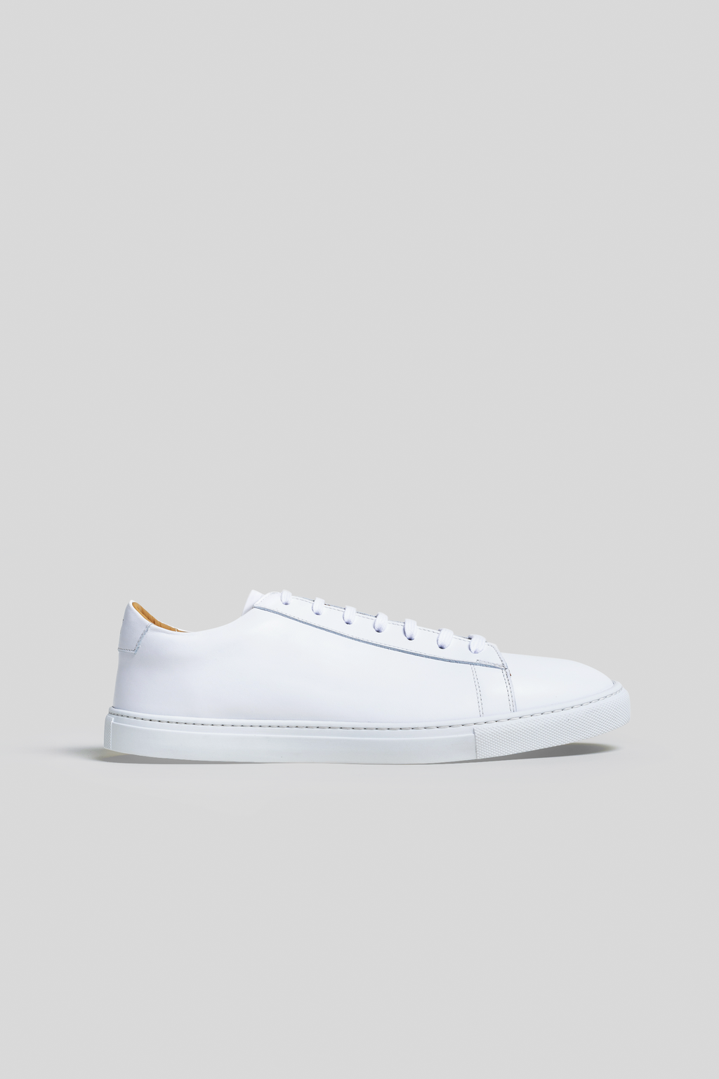 N | white calfskin città sneaker